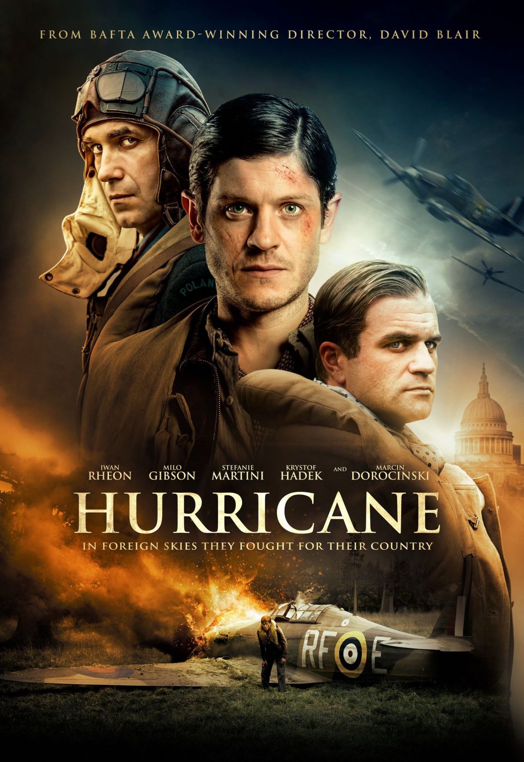 303 bitwa o anglie hurricane uk plakat
