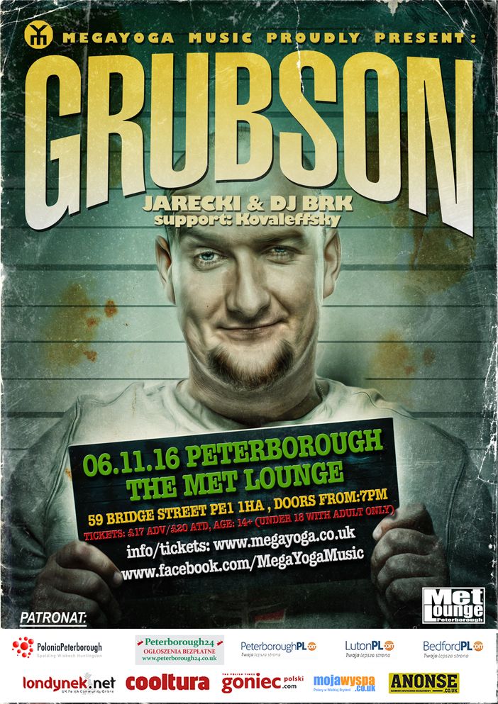 grubson peterborough plakat
