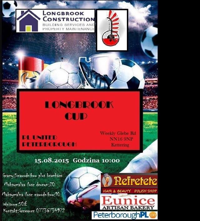 turniej pilkarski kettering plakat