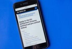 settled status peterborough uk