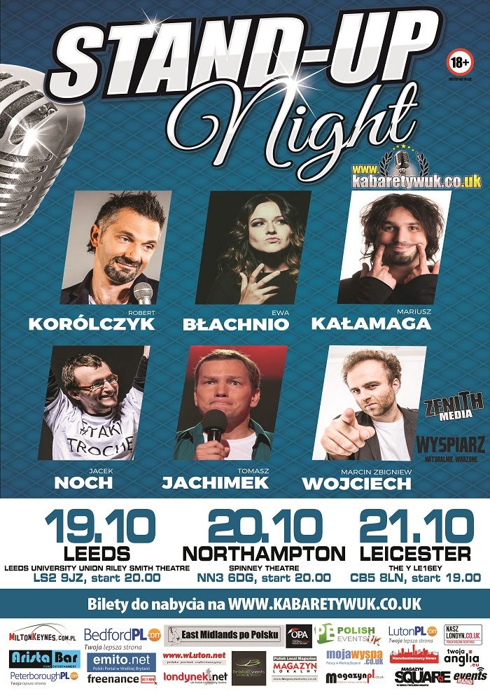 stand up night 2018 plakat