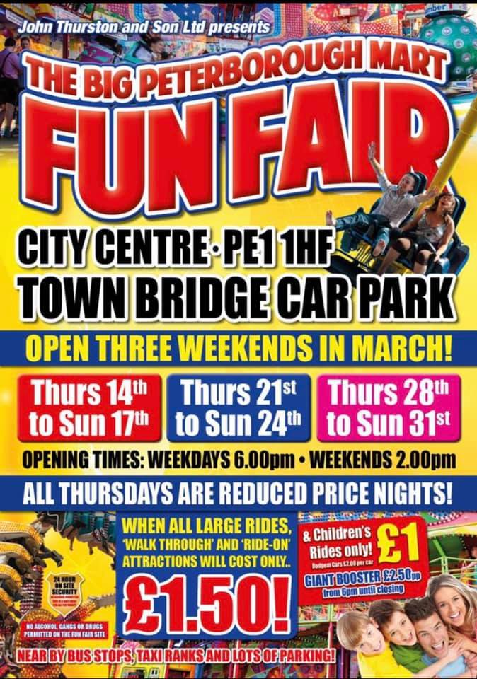 wesole miasteczko peterborough plakat 2019