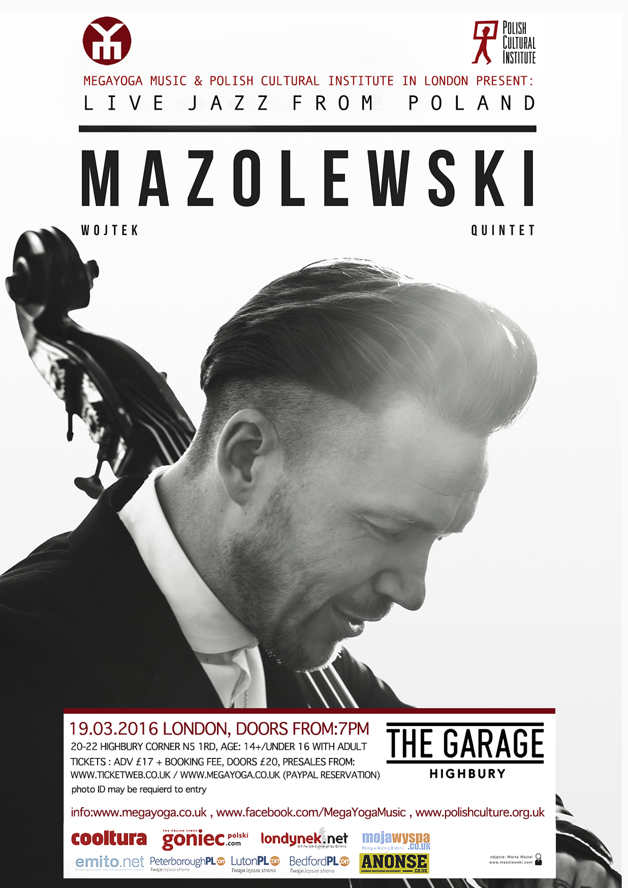 wojtek mazolweski kwintet londyn
