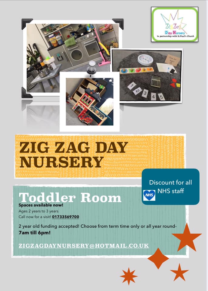 zig zag peterborough maluchy plakat